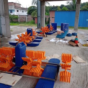 paddle wheel aerator