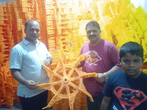 4 Paddle Wheel Aerator - ৪ প্যাডেল হুইল এয়ারেটর - Image 3